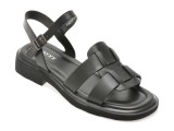 Sandale GRYXX negre, 1302G15, din piele naturala