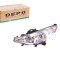 Far Peugeot 207 (W), 05.2006-12.2013, partea Stanga, cu sistem iluminat in curba; tip bec H1+H7+H7+PY21W+W5W; electric; cu motor, DEPO