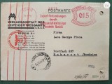 Romania Regala , carte postala ,corespondenta comerciala Romaia -Germania anii 1938-1944. perioada celui de al doilea razboi mondial