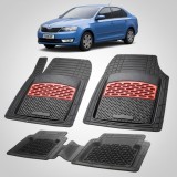 Cumpara ieftin Covorase Skoda Rapid I Compatibile 2012-2017 | Red