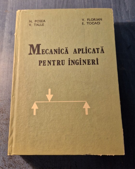 Mecanica aplicata pentru ingineri N. Posea