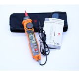 Cumpara ieftin Tester digital tip creion, fara contact, marca PEAKMETER PM8211, masurare tensiune, intensitate, rezistenta