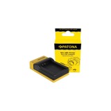 PATONA &Icirc;ncărcător subțire Micro-USB Canon LP-E12 EOS M - Patona