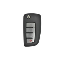Carcasa cheie telecomanda 4 butoane compatibila Nissan