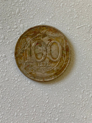 Moneda 100 LIRE - 100 lira - Italia - 1993 - KM 159 (186) foto