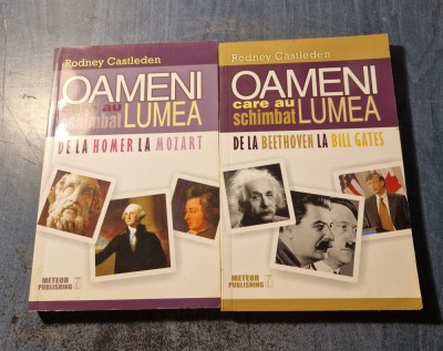 Oameni care au schimbat lumea de la Homer la Mozart Beethoven la Gates Castleden foto