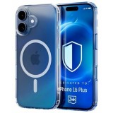 Husa de protectie 3mk MagCase pentru iPhone 16 Plus Transparent