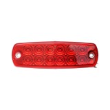 Lampa laterala LED rosie 12-24V pentru remorca, Breckner Germany