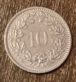 C50 - Moneda foarte veche - Elvetia - 10 rappen - 1978