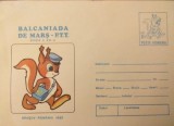 Intreg postal Balcaniada de mars ptt 1992