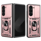 Husa pentru Samsung Galaxy Z Fold6 F956, Techsuit, CamShield, Roz