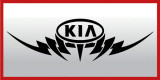 Sticker capota sau luneta - KIA, 4World