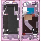 Carcasa Mijloc HMD Skyline, Roz (Neon Pink), Service Pack HQ25201007GX0