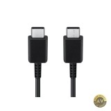 Cablu Date si Incarcare USB-C - USB-C Samsung EP-DA705 25W 1m Negru EP-DA705BBEGWW