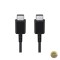 Cablu Date si Incarcare USB-C - USB-C Samsung EP-DA705 25W 1m Negru EP-DA705BBEGWW