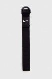 Nike curea de yoga culoarea negru
