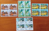 POLINEZIA FRANCEZA-Picturi locale&#039;-Set 4val in bloc de4-MNH-NESTAMP., SUA, Arta, Nestampilat