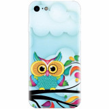 Husa silicon pentru Apple Iphone 5c, Owl 102