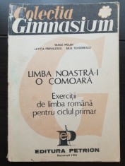 Limba noastră-i o comoară. Exerciții de limba rom&acirc;nă pentru ciclul primar - Vasile Molan, Letiția P&acirc;rvulescu