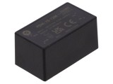 Convertor AC/DC 12V, 10,2W, montare THT, eficiență 83%