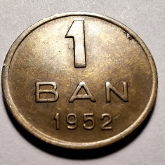 Moneda 1 ban 1952