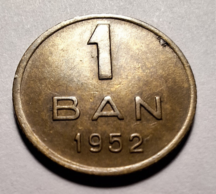 Moneda 1 ban 1952