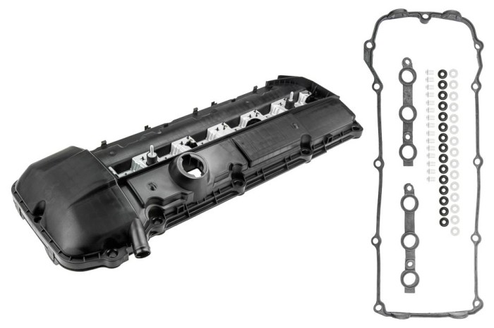 Capac culbutori motor Bmw Seria 3 E46 320, 323, 325, 330 1998-, 5 E39 520, 523, 525, 528, 530 1995-, X5 E53 3.0 2000-, NTY BPZ-BM-002