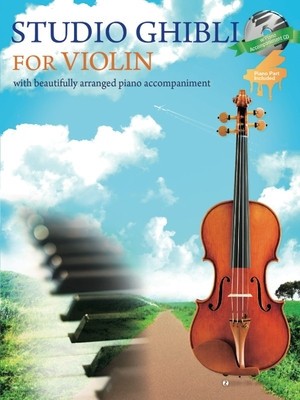 Studio Ghibli for Violin and Piano Book/CD foto