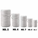 Ata Chirurgicala Neresorabila Nr. 5 din Nylon 100% Uz Veterinar Sutura Piele (Cabaline, Bovine, Caini, Suine)