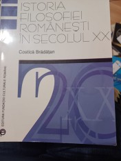Costică Brădățan - O introducere la istoria filosofiei rom&amp;acirc;nești &amp;icirc;n secolul XX foto