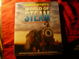 Colin Garratt&#039;s - World of Steam - Album Locomotive Ed. 1981 ,160pag format mare