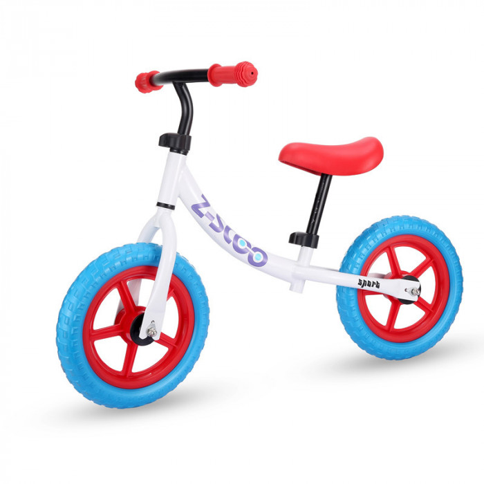 Bicicleta fara pedale pentru copii Splendor, 12 inch, Alb