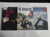 TREI METRI DEASUPRA CERULUI - TE DORESC - DE TREI ORI TU - (3 VOL) - FEDERICO MOCCIA