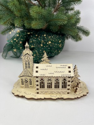 Decoratiune Biserica Satului foto