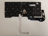 Tastatura Laptop, Lenovo, ThinkPad T14s Gen 5 Type 21LS, 21LT, iluminata, neagra, layout UK