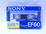 Caseta audio SONY Super EF60 - sigilata - Made in Japan