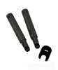 Kit Extensie Valva Presta 30mm Aluminiu Negru - 2 Bucati