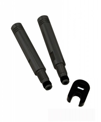 Kit Extensie valva 30mm Presta 2Buc Alu Negru Cod:421830751RM foto