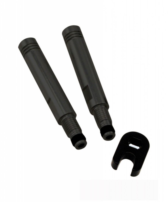 Kit Extensie valva 30mm Presta 2Buc Alu Negru Cod:421830751RM