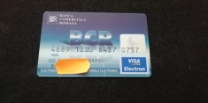 B12 89 - Card bancar foarte vechi - piesa de colectie