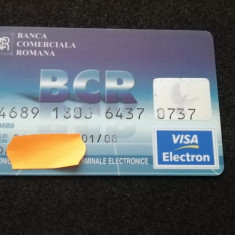 M1 R1 - Card bancar vechi 89 - piesa de colectie