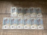 Bancnote 20 de lei serie numere consecutive (11buc)
