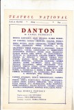 bnk div Afis mic - Teatrul National - Danton