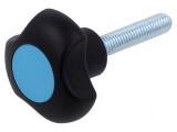 Buton de reglare 32mm M8 extern și intern 30mm