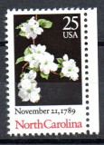SUA 1989, Flora, serie neuzata, MNH