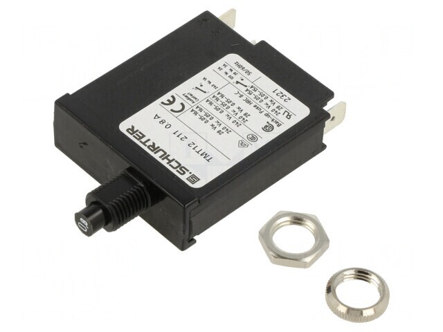 &Icirc;ntrerupător Supracurent 240VAC 28VDC 10A SPST IP40