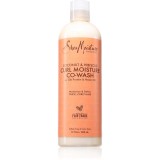 Shea Moisture Coconut &amp; Hibiscus Co-Wash Cleanser Balsam curatare profunda pentru păr creț 384 ml