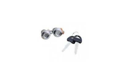 Set yale inchidere Suzuki Vitara 5-Usi, 1996-12.2003, cu chei, cu 2 butuci blocare usa, usa fata, stanga/dreapta, 82201-60860 + 82201-608650; 82201-6 foto