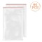 Pungi Depozitare Ziplock, Set 80 Bucăți, Transparent, 8x12 cm