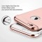 Husa Apple iPhone SE2, MyStyle Elegance Luxury 3in1 Ring Rose-Gold